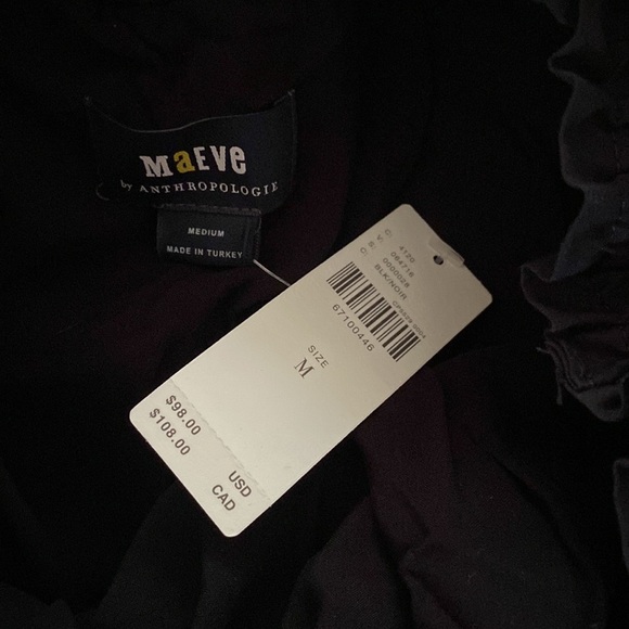 Maeve by Anthropologie Black Puffy Skirt - Picture 4 of 6